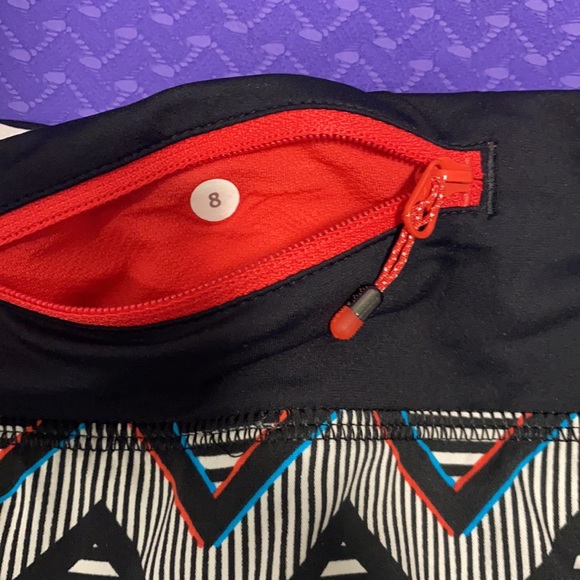 Lululemon Speed Short 2014 Seawheeze -3D Chevron 8 - Picture 7 of 10